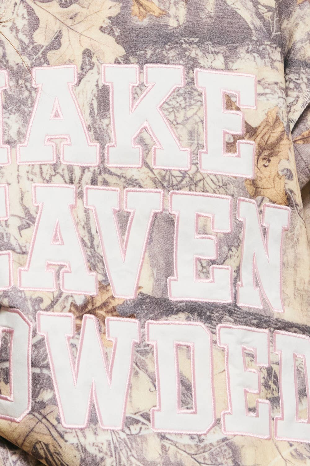 Camo Make Haven Crowded Mock Neck
