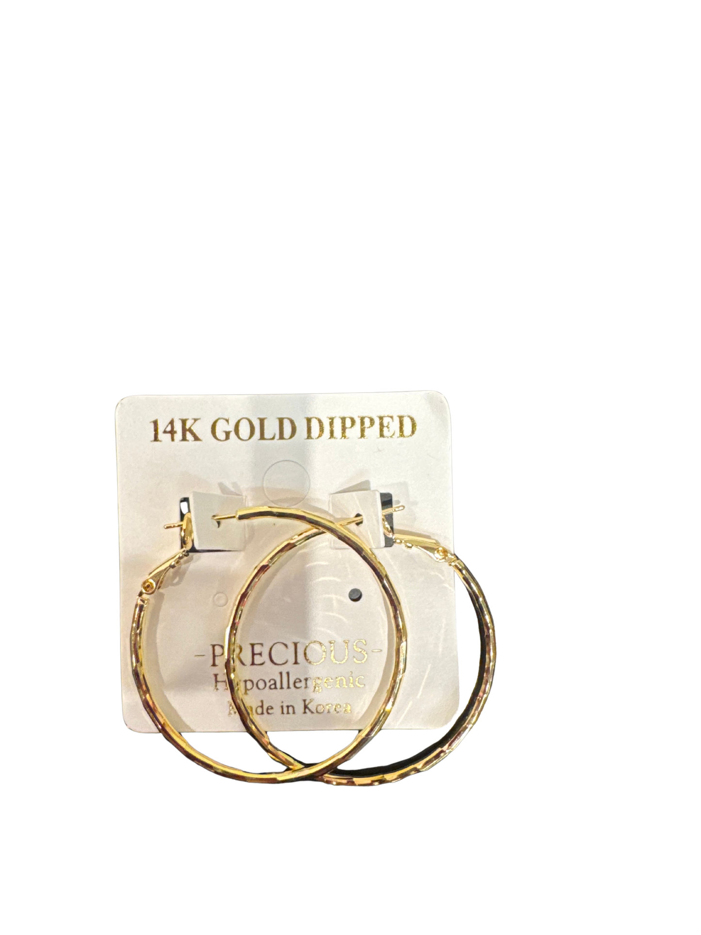 Thin Gold Hoops