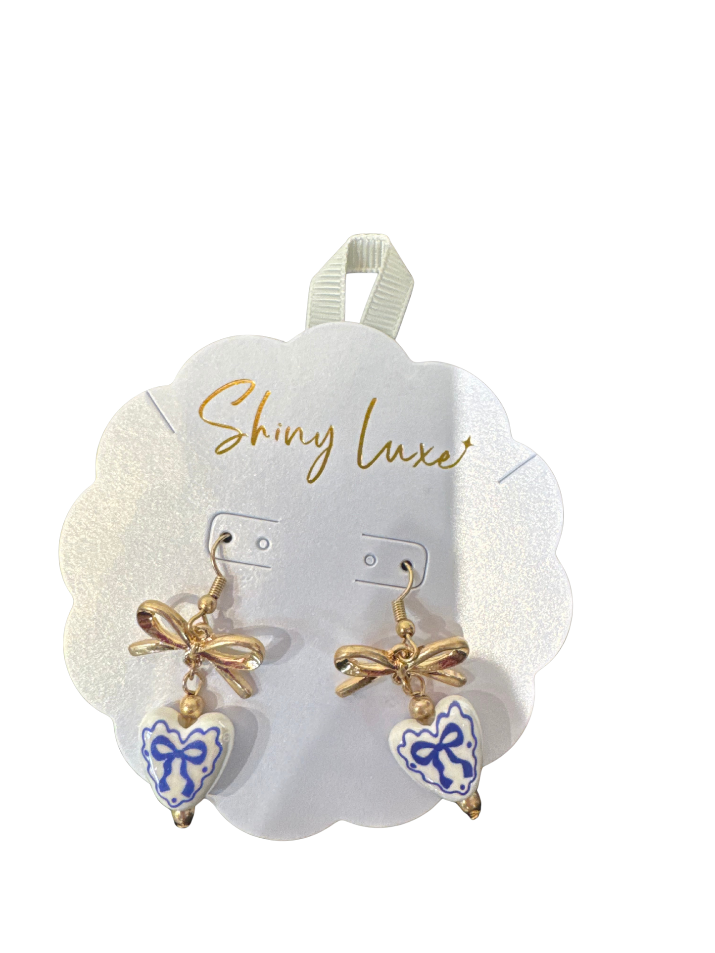 Dangle Bow Earrings
