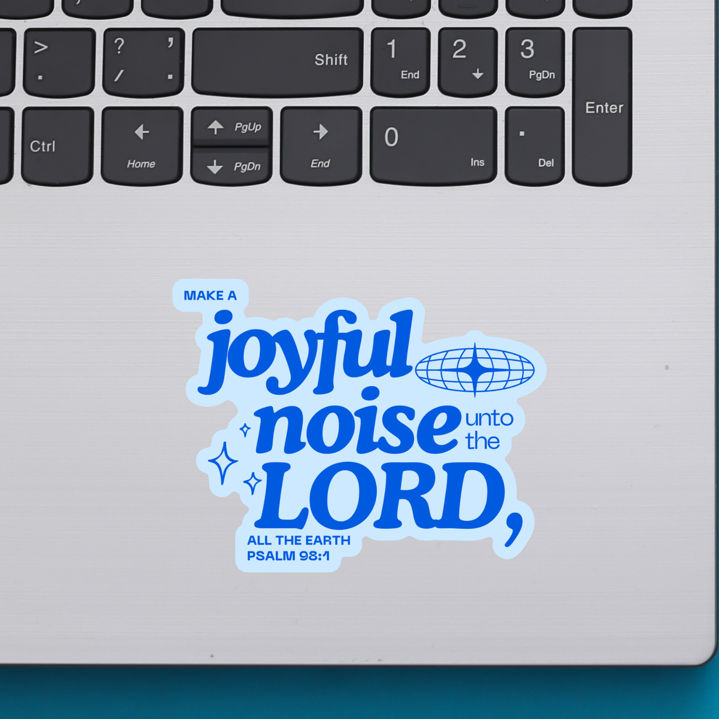 Joyful Noise Vinyl Sticker | Christian Stickers | Faith