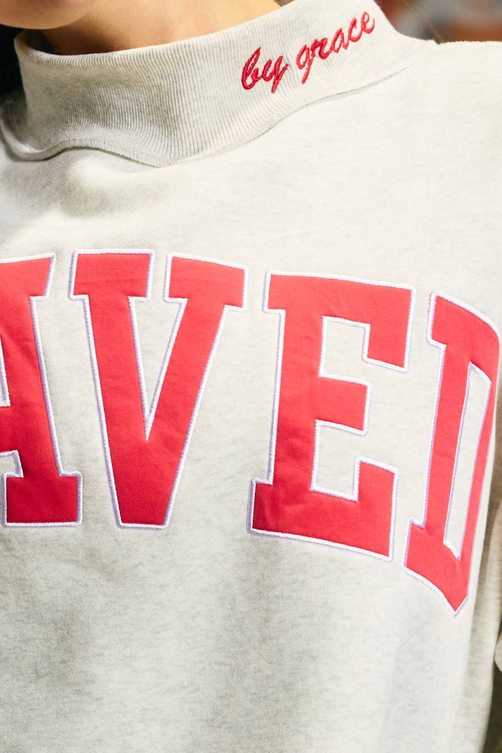 SAVED Embroidered Sweatshirt