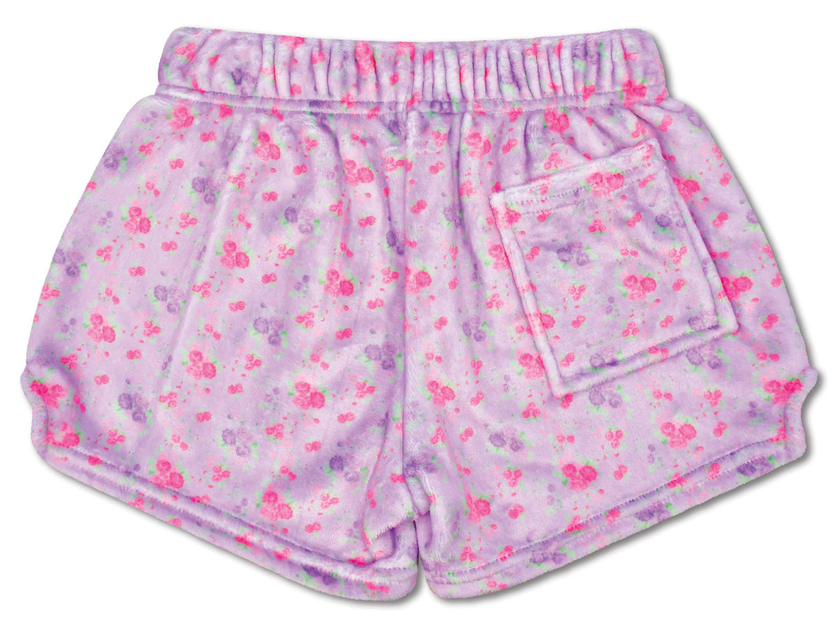 Forever Floral Plush Shorts