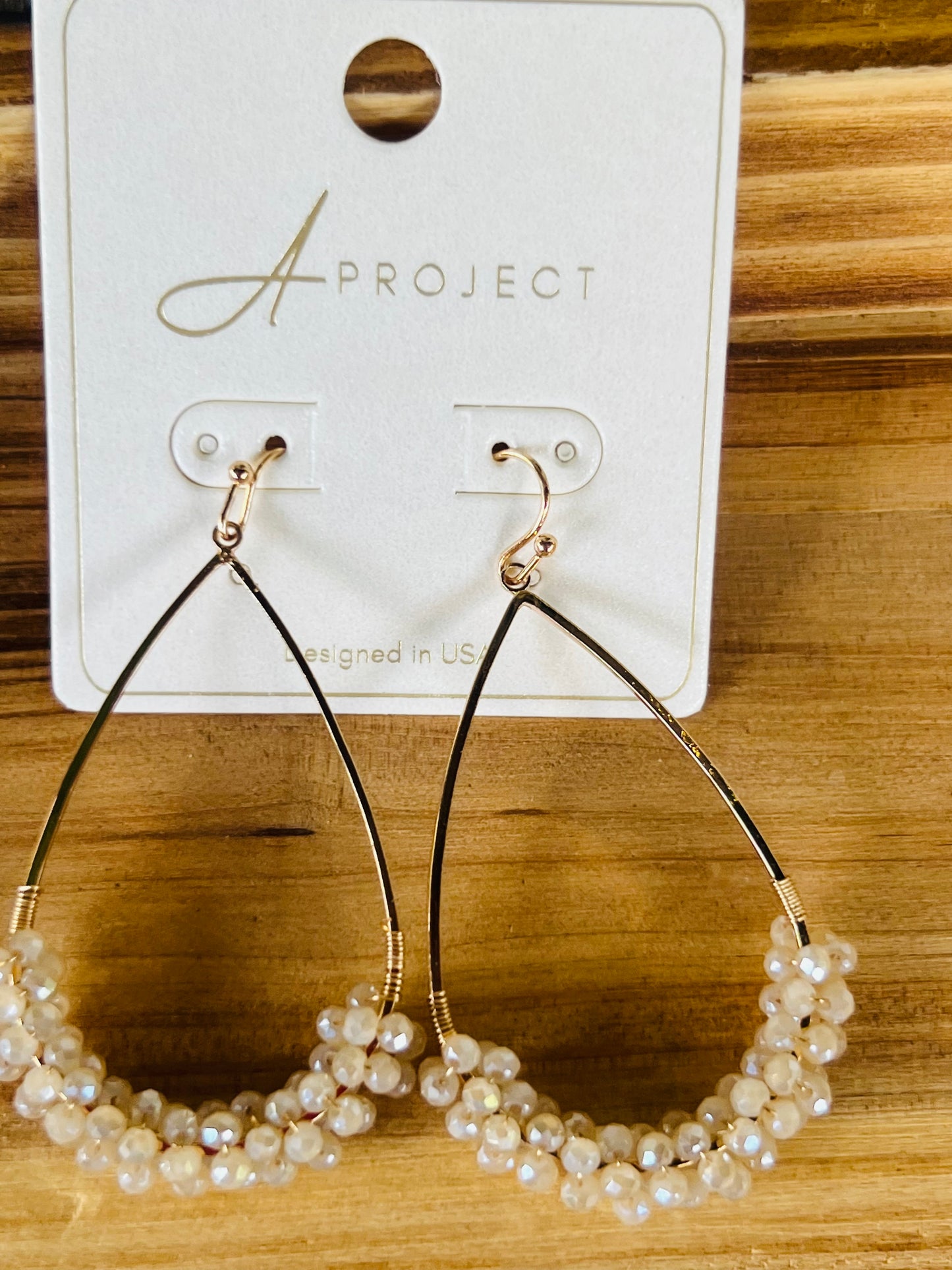 Walking into Fall Beaded Earrings