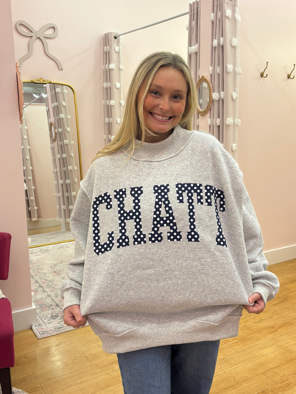 Chatt Reversible Mock Neck
