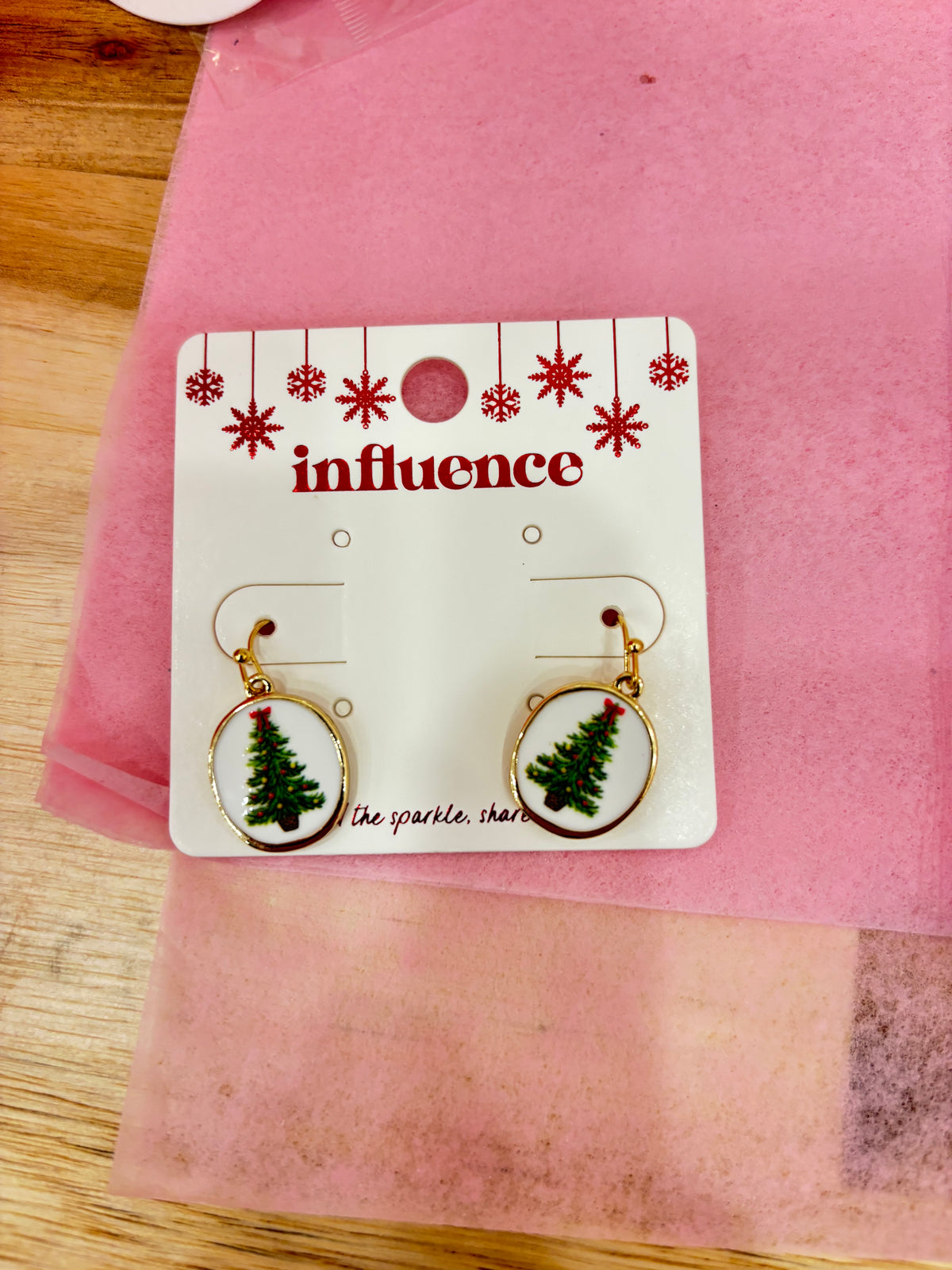 Ornament Tree Earrings