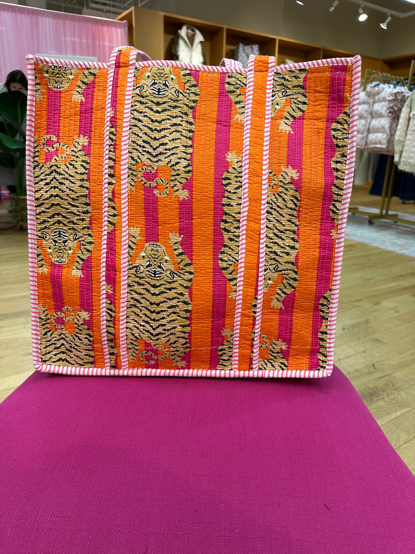 Orange and Pink Sydney Tiger Bag