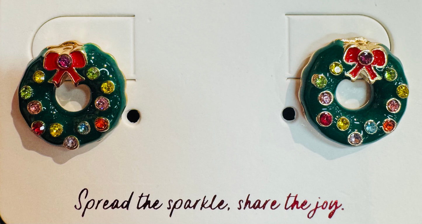 Wreath Earrings