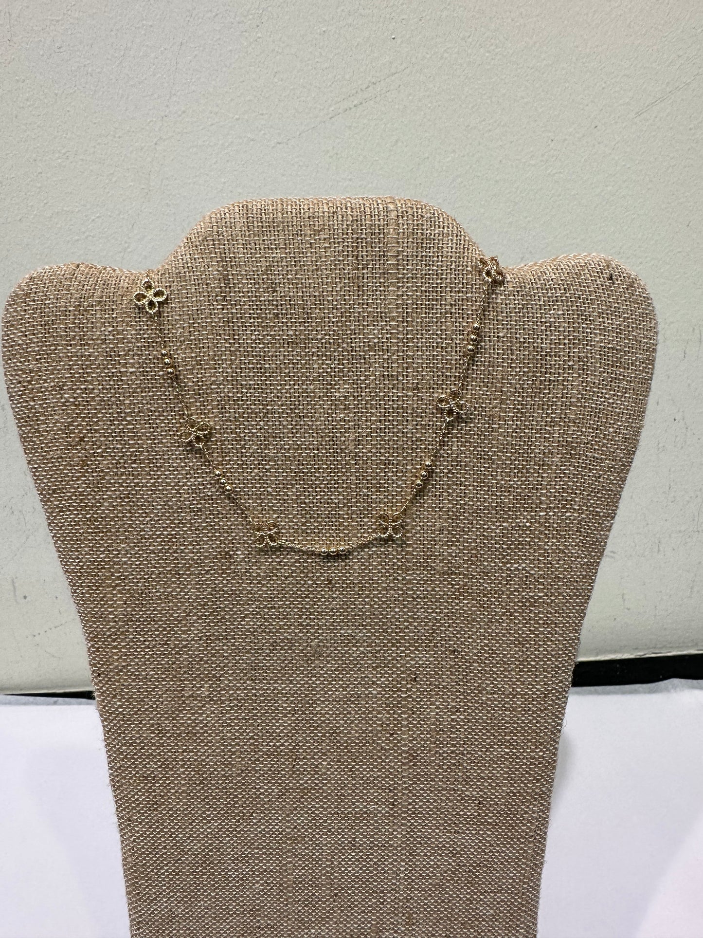 Flower Bead Necklace