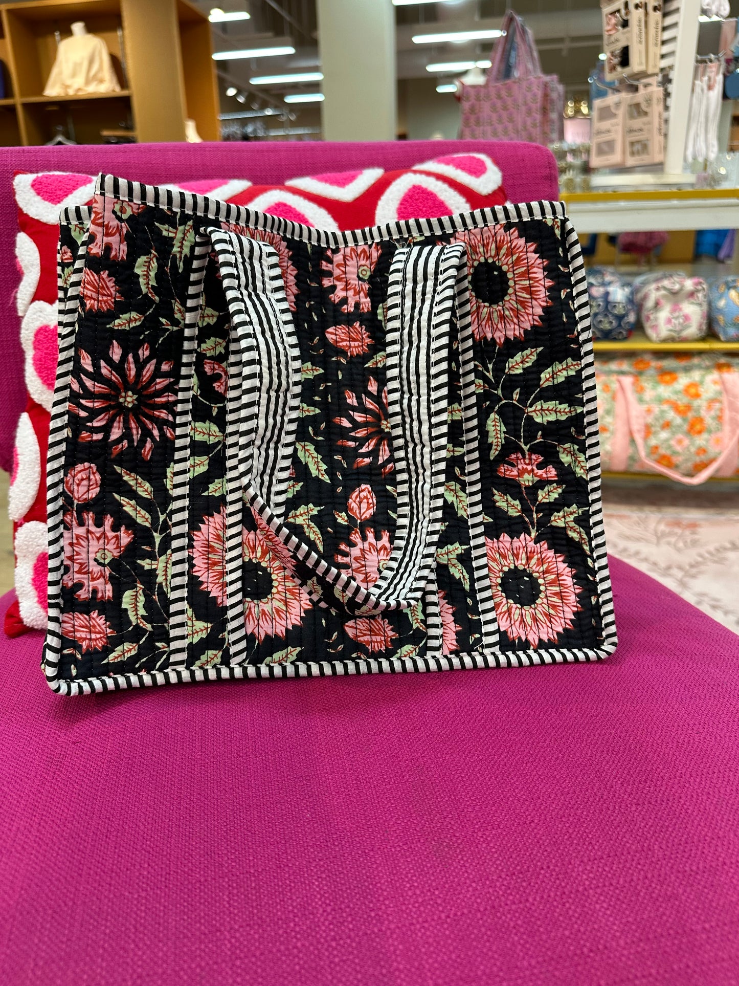 Stephanie Black Floral