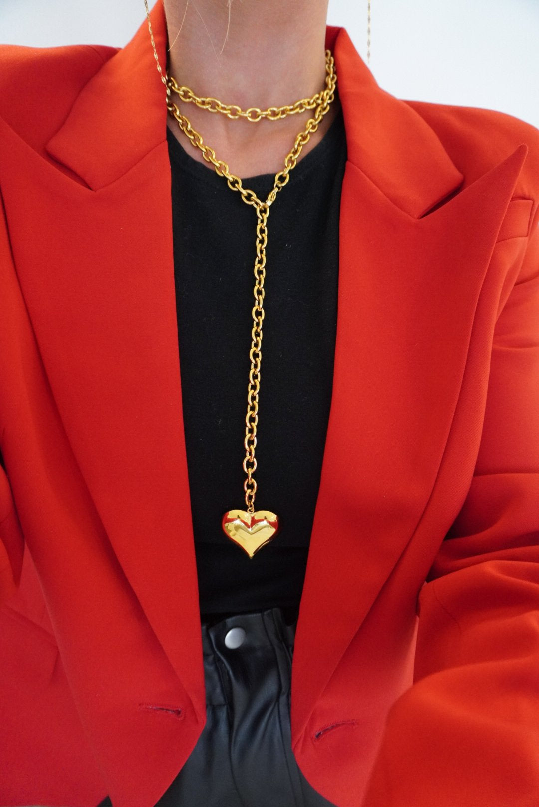 Wrap Around Heart Necklace