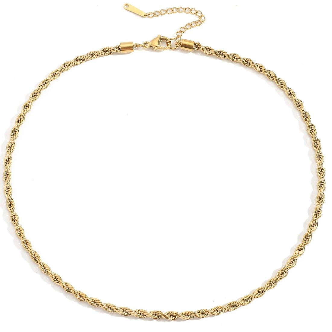 Thin Rope Gold Necklace