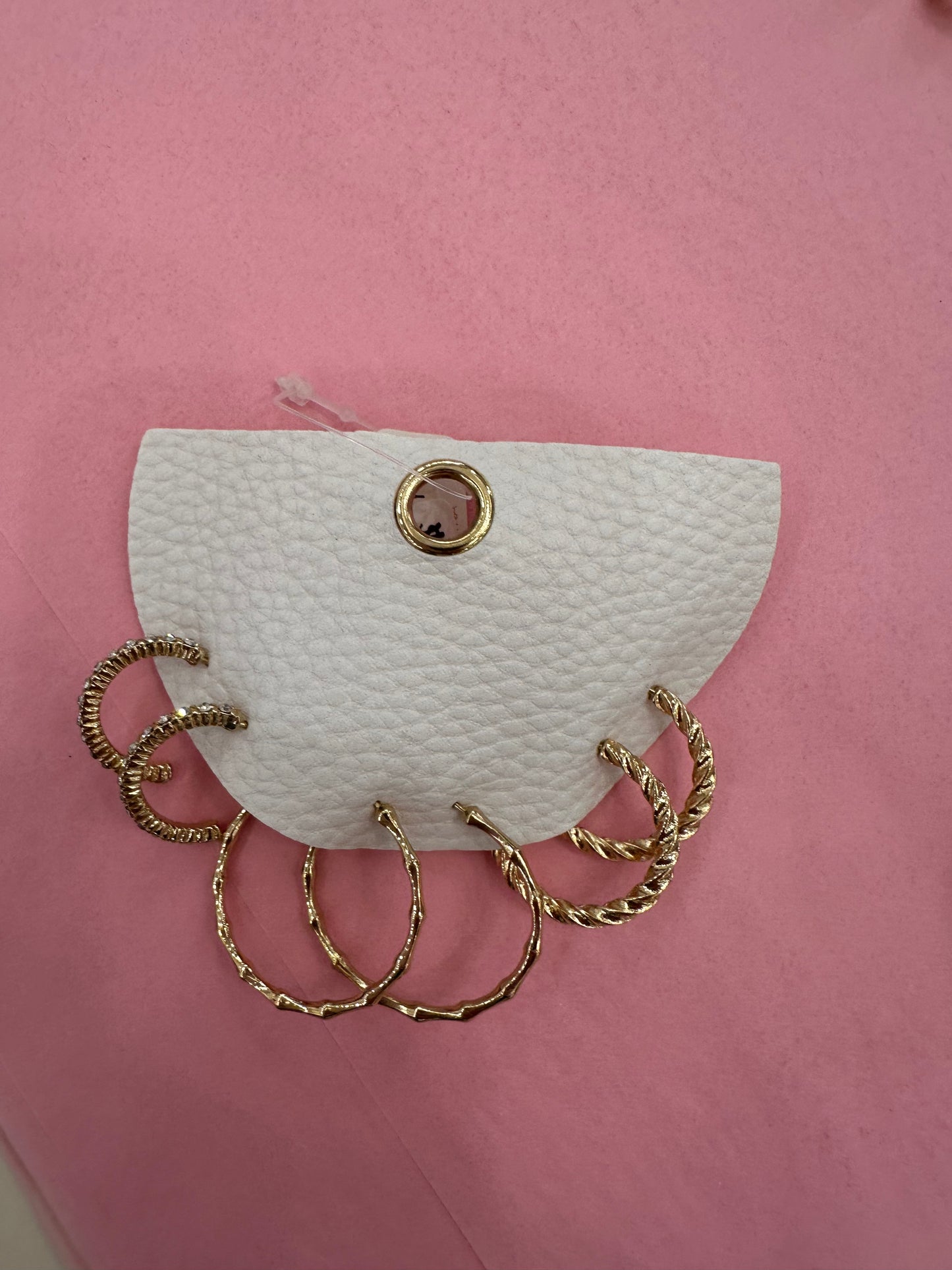 Twisted Hoop Set