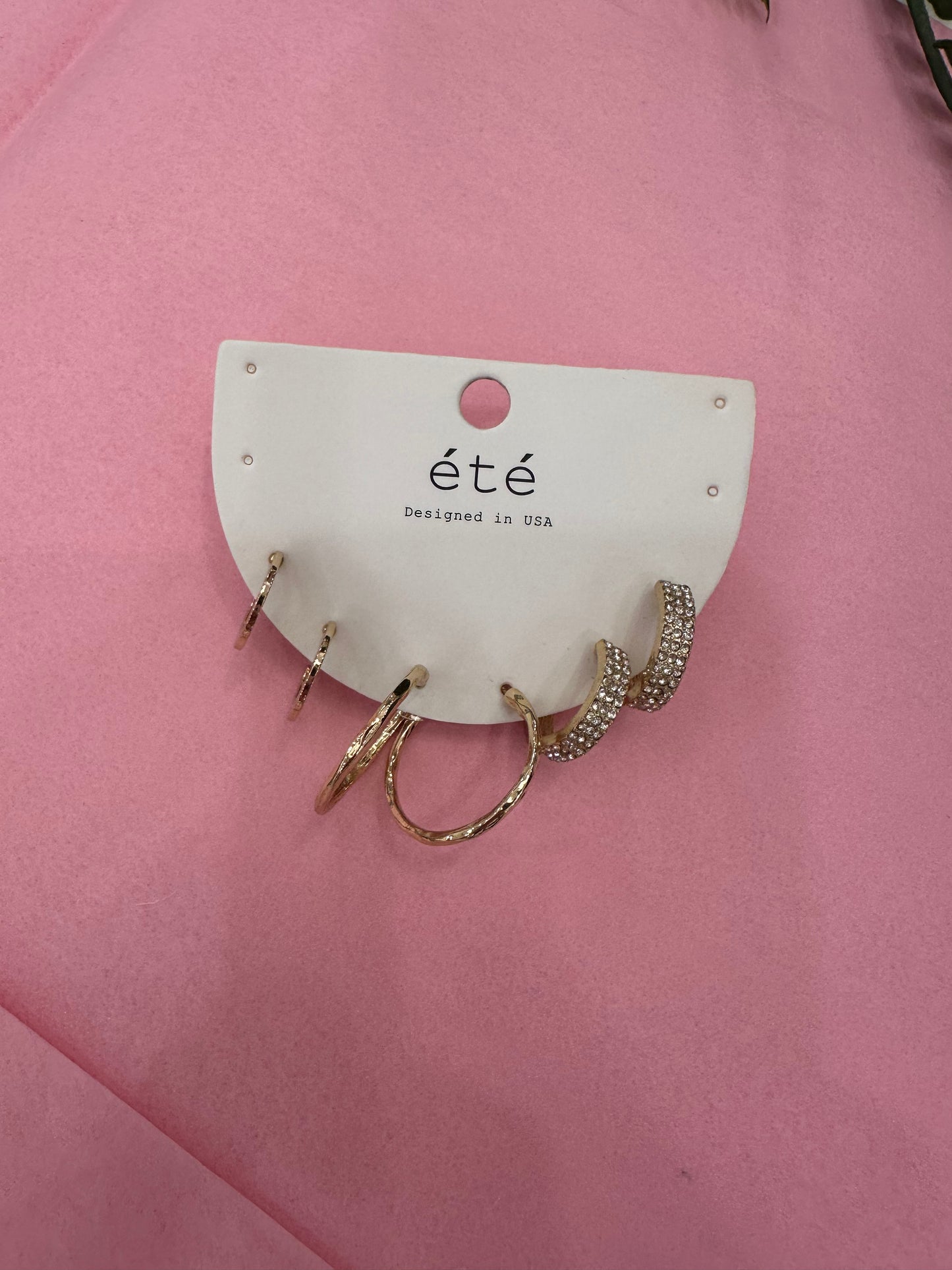 Bling Earring Set
