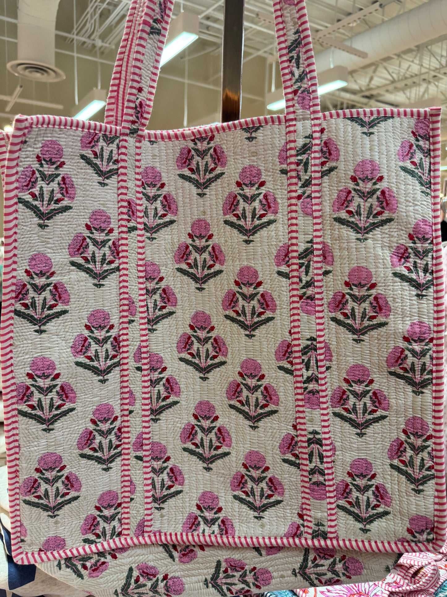 White Floral Sydney Bag