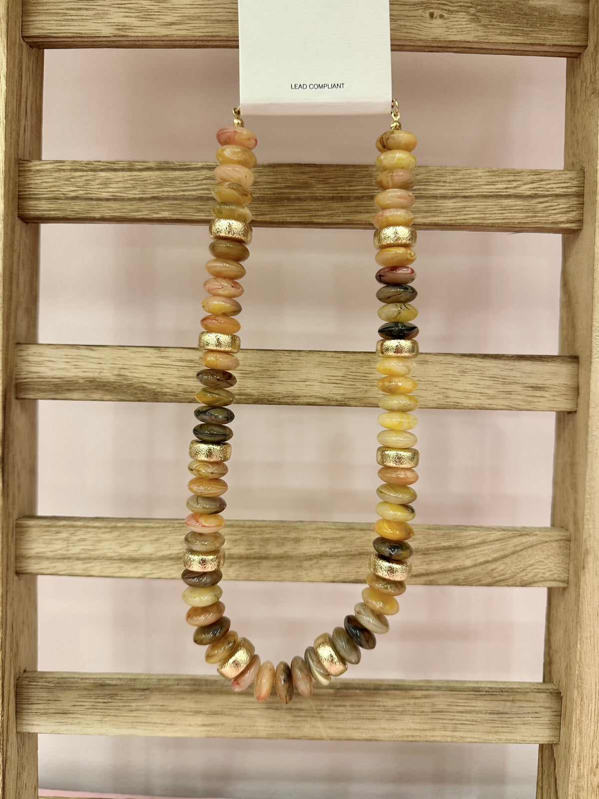 Lindy Beaded Necklace