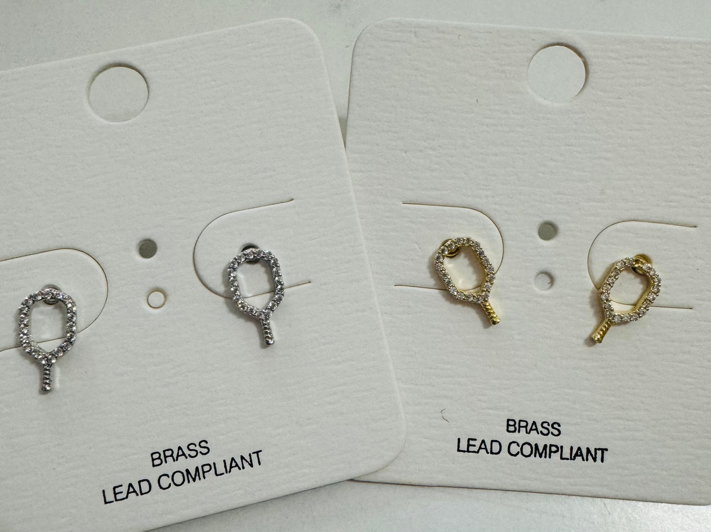 Sparkle Pickleball Earrings