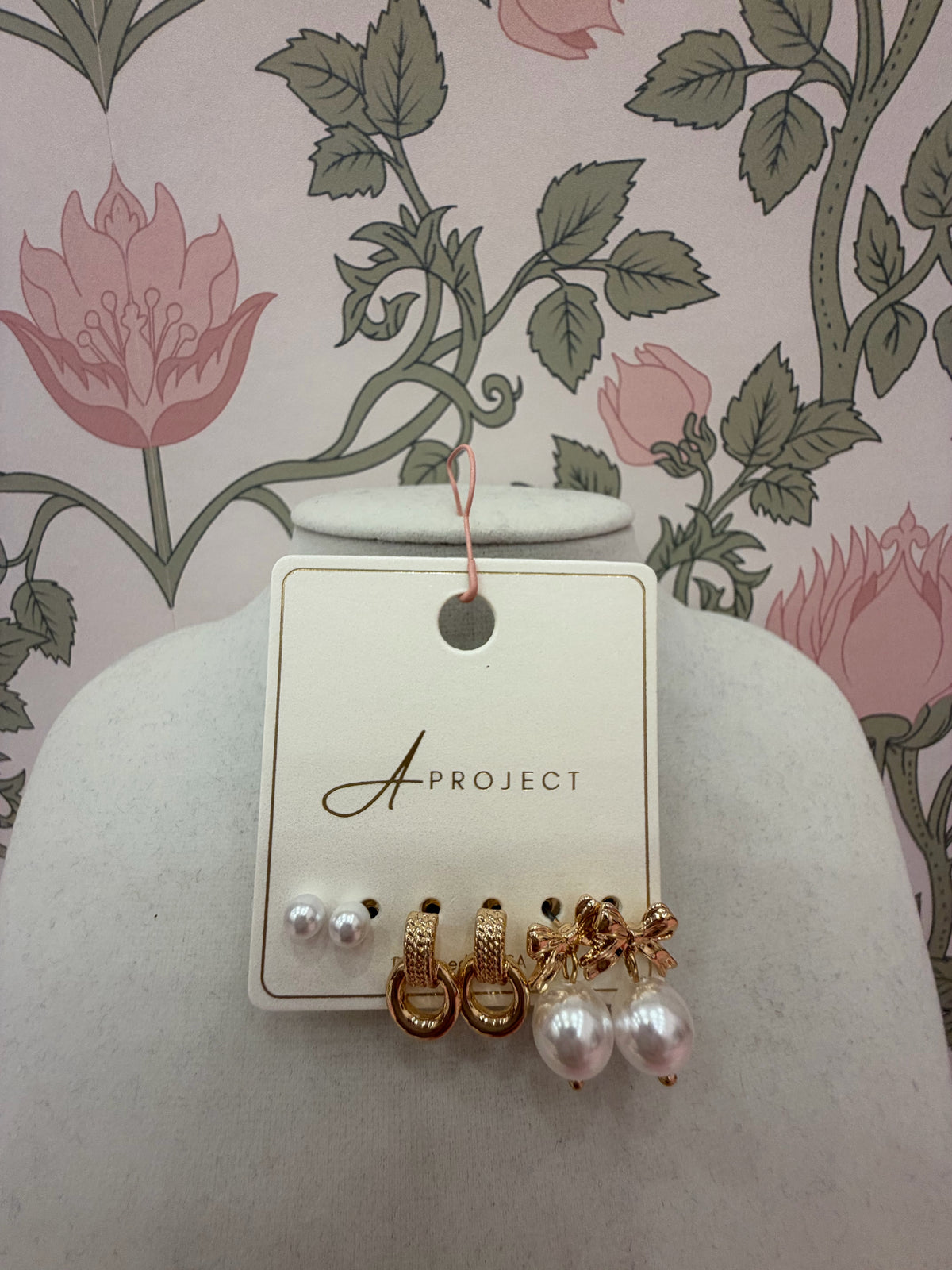 Perfect Pearl Bow Earrings