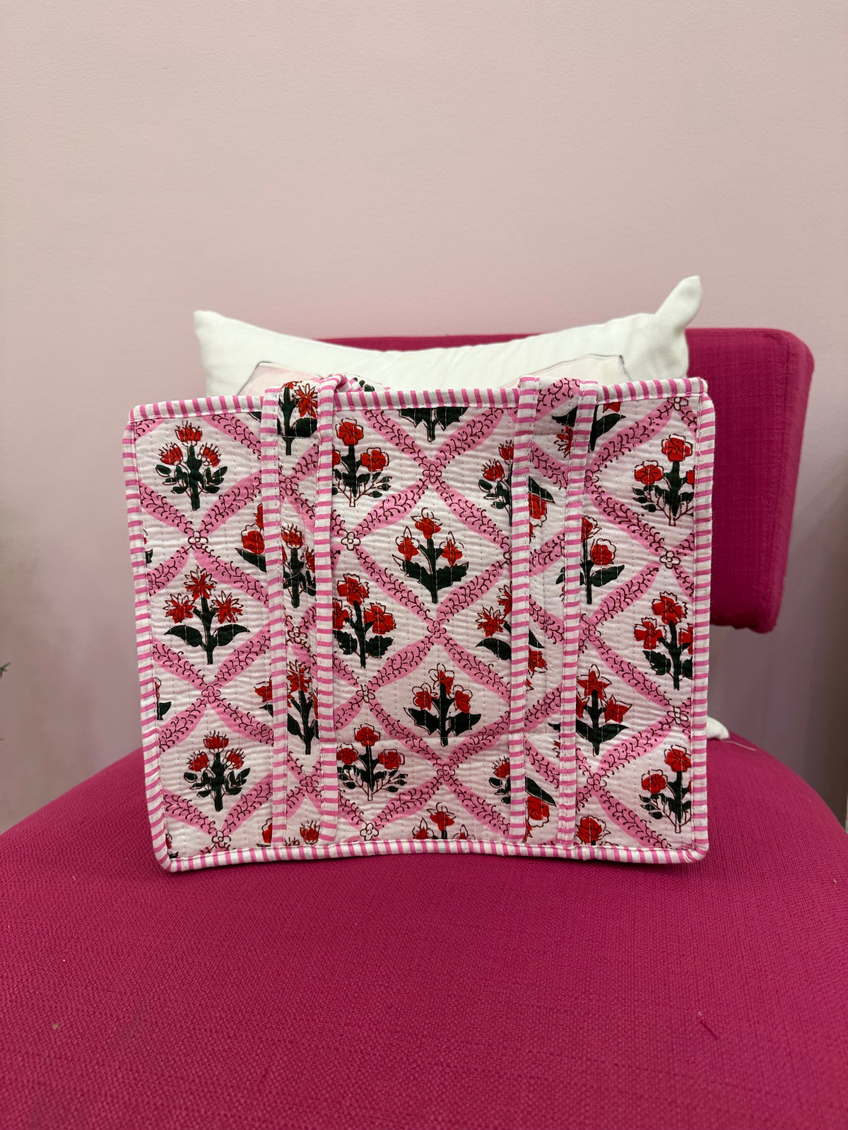 Ellie Floral Mini Tote