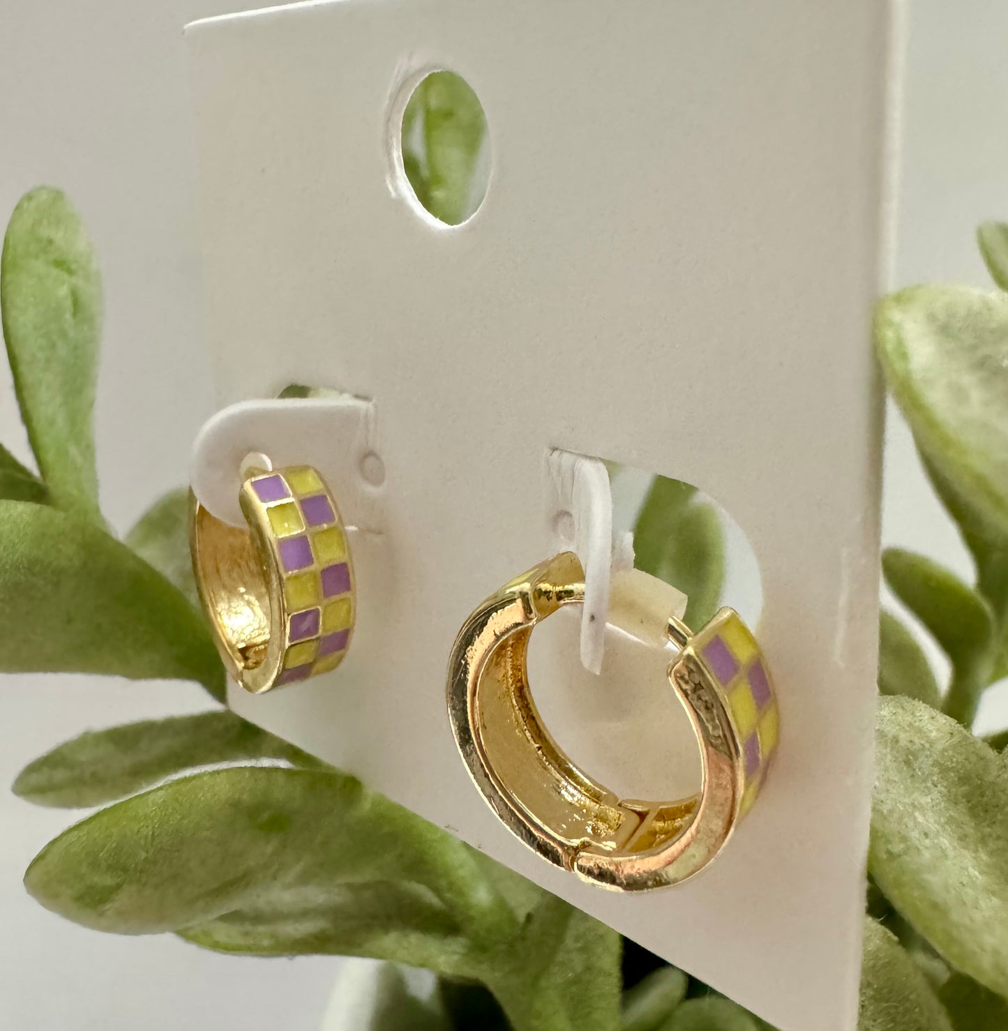 Retro Color Checked Hoops