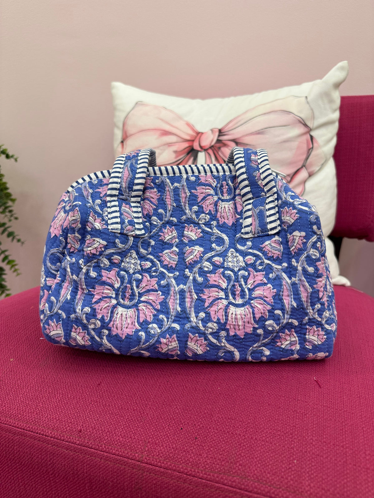 Becky Blue Travel Bag