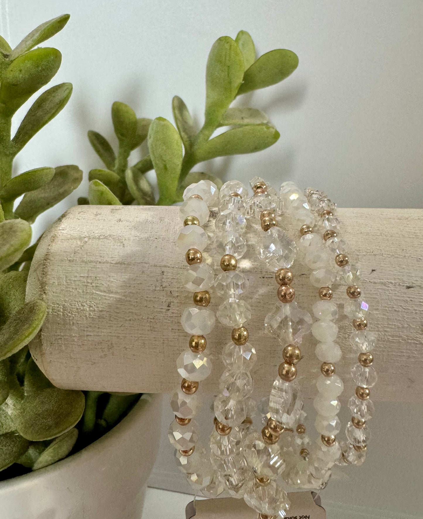 Crystal Beaded Bracelet