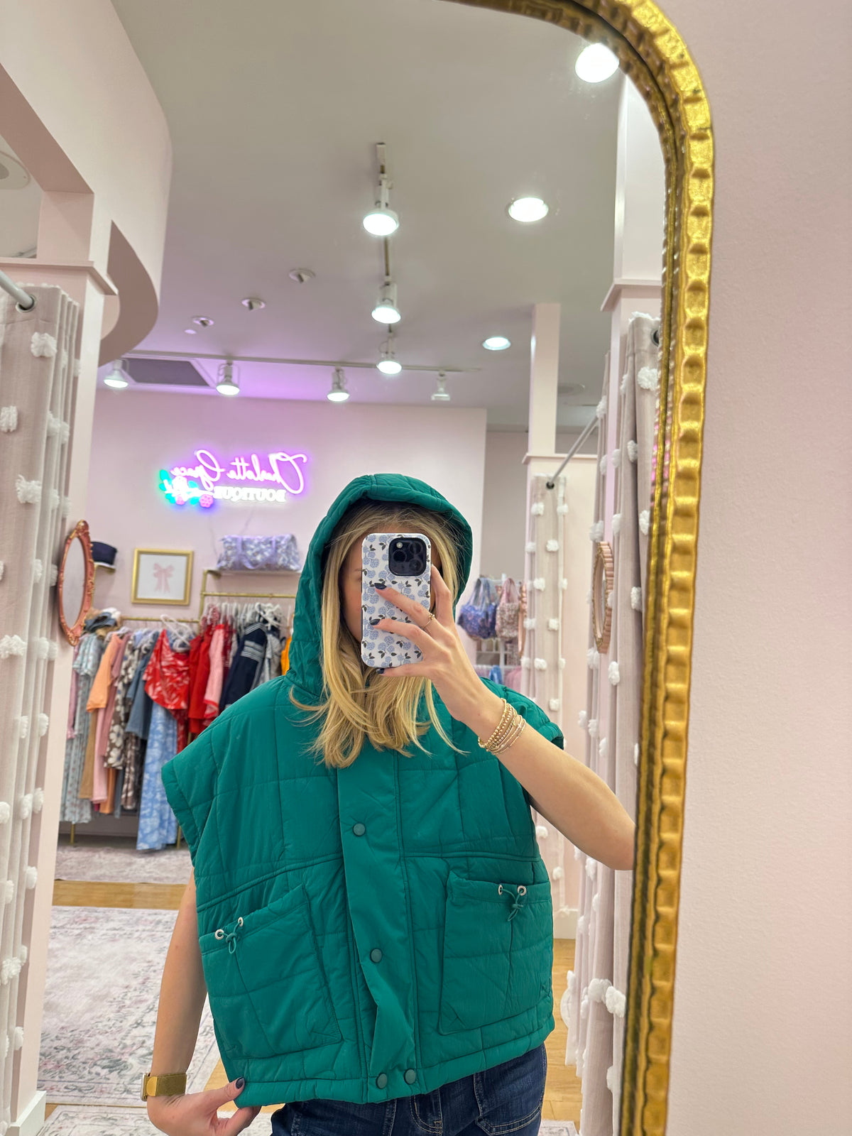 Chelsea Hooded Puffer Vest