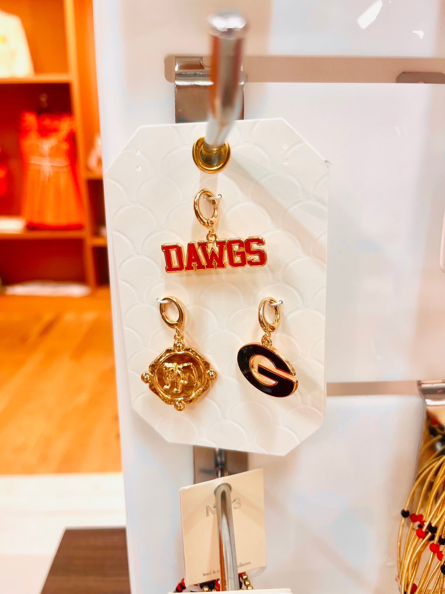 Georgia Game Day Charms