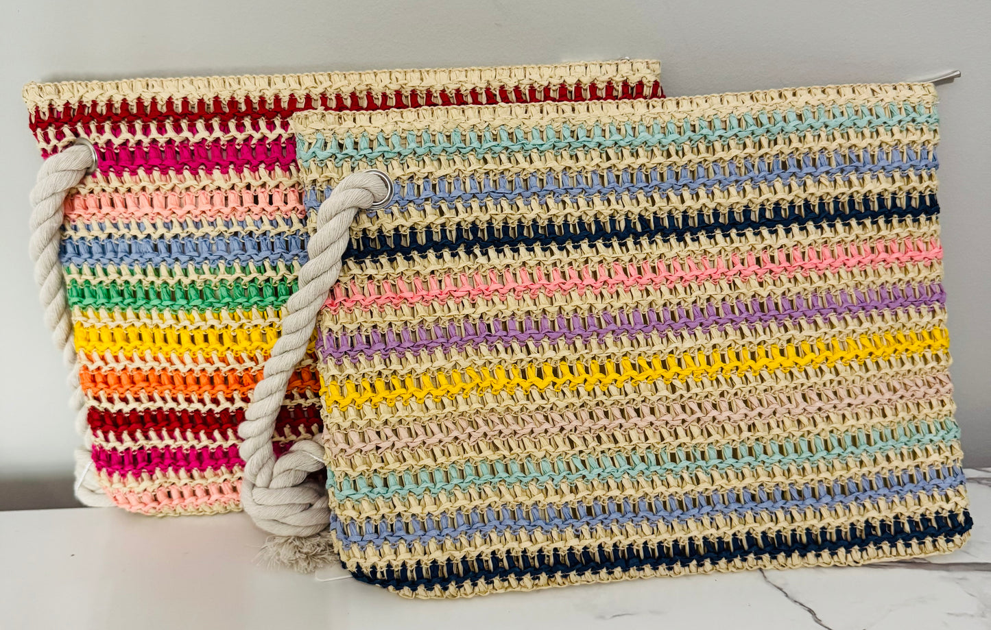 Summer Multi-Colored Clutch Bag