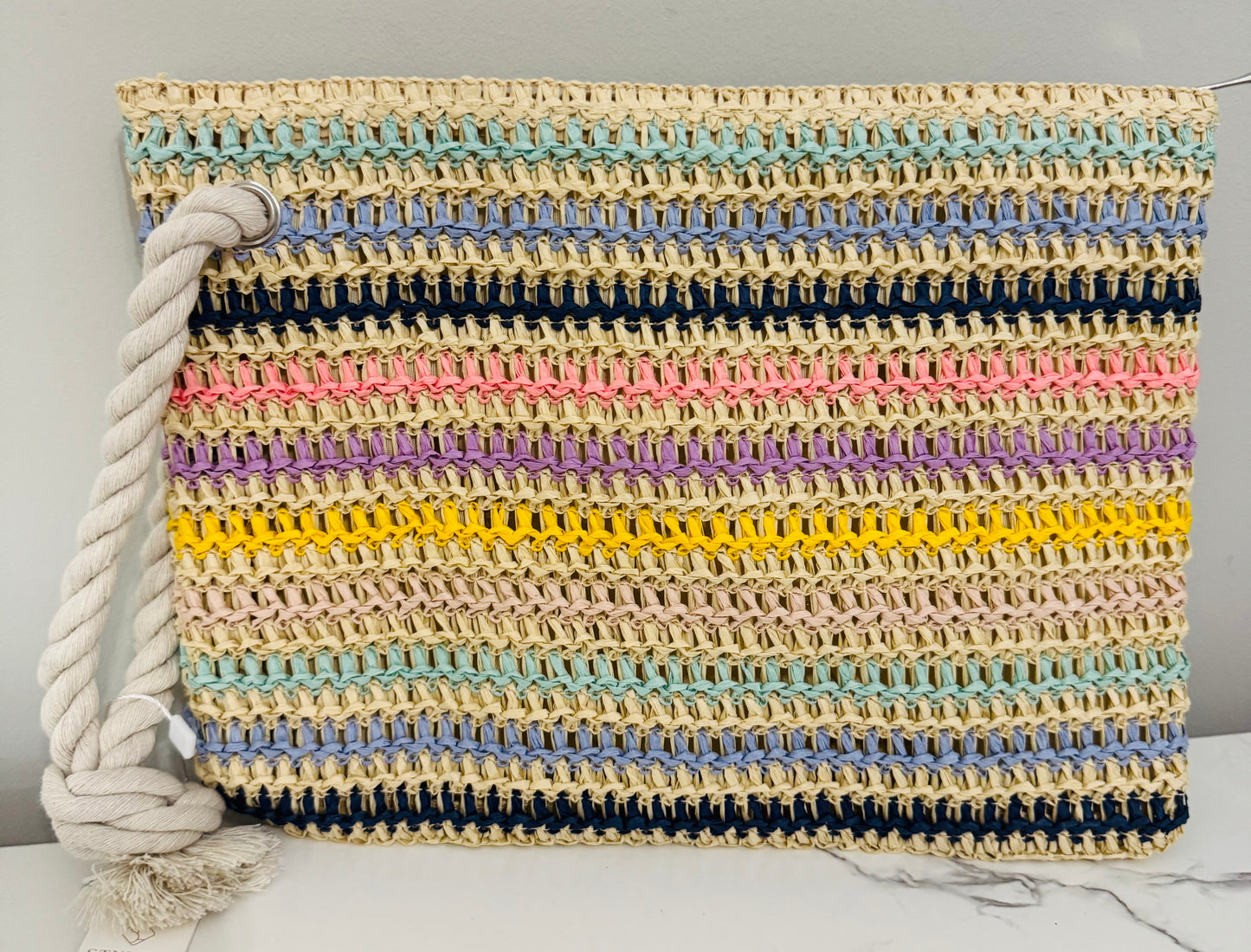 Summer Multi-Colored Clutch Bag