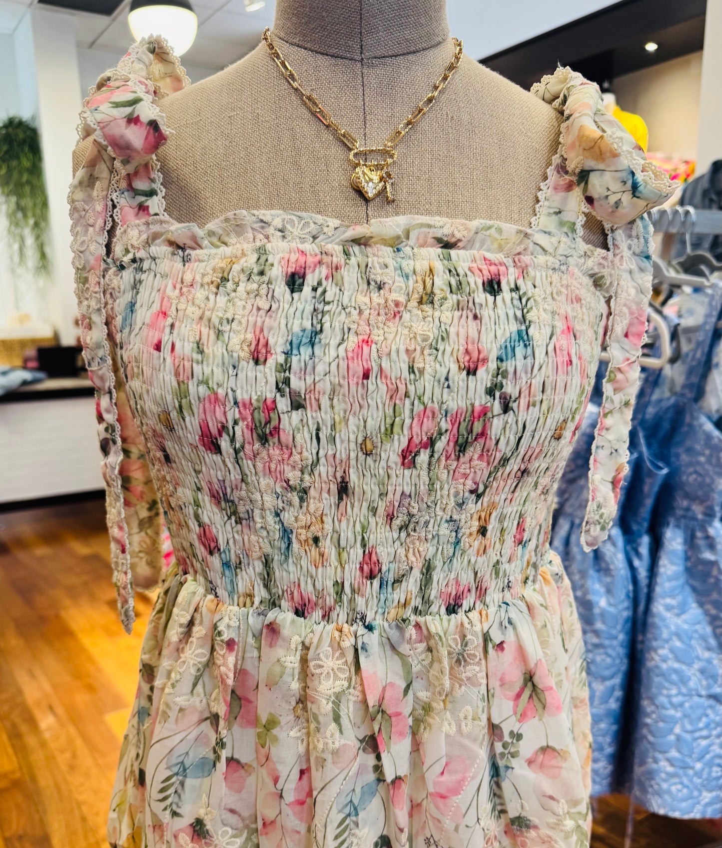 Magnolia Floral Dress