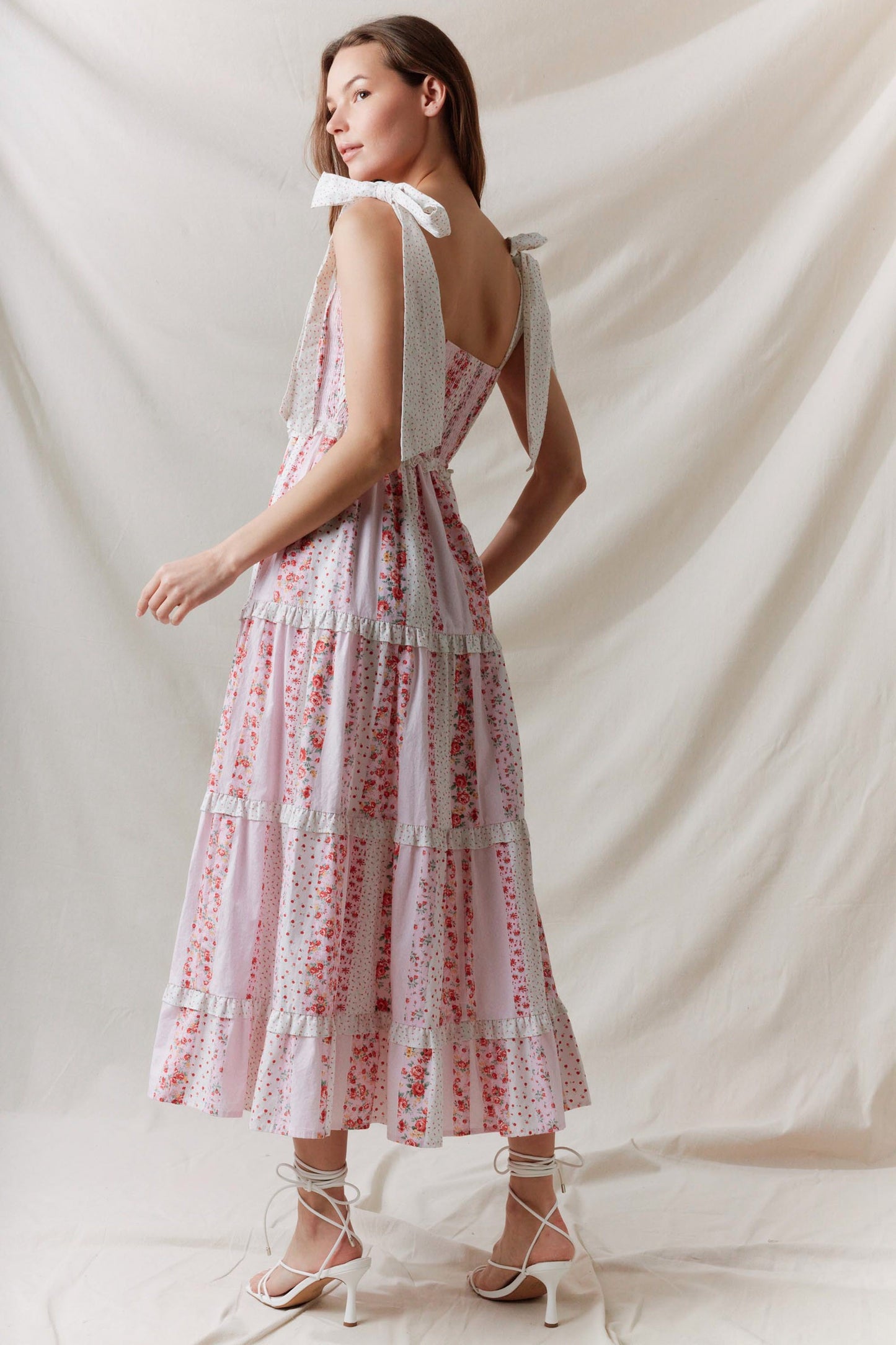 Rose Meadow Dress - Pink