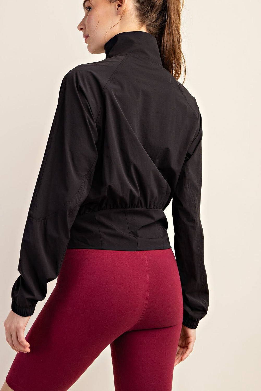 Nylon Lightweight Tennis Jacket