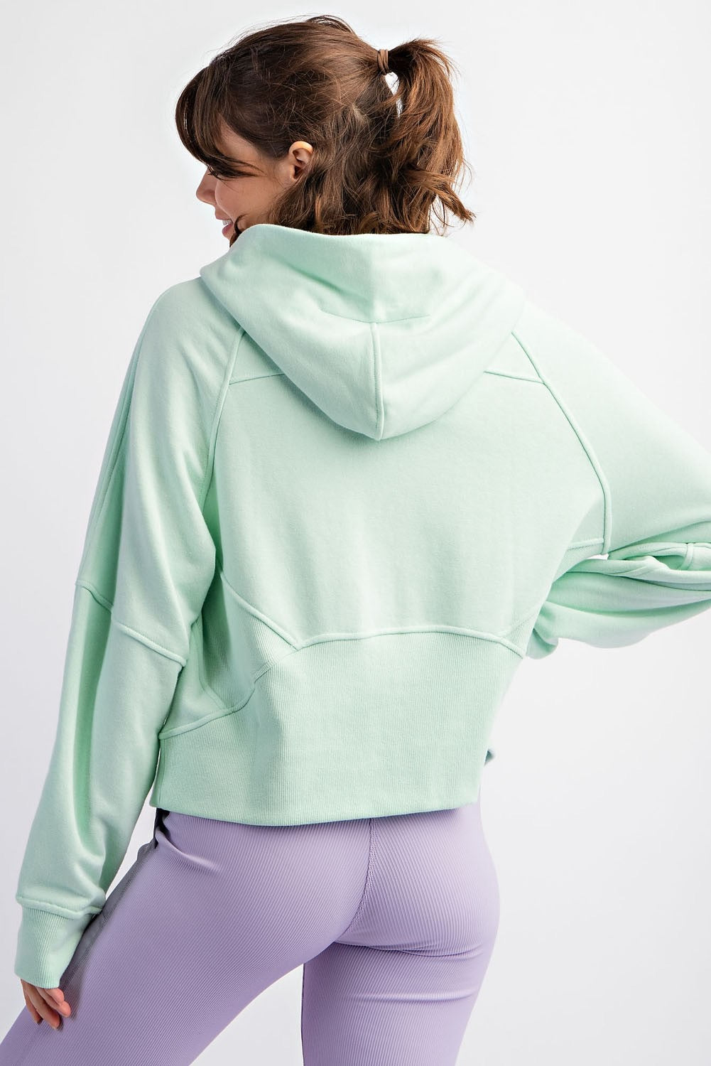 Cropped Hoodie Jacket