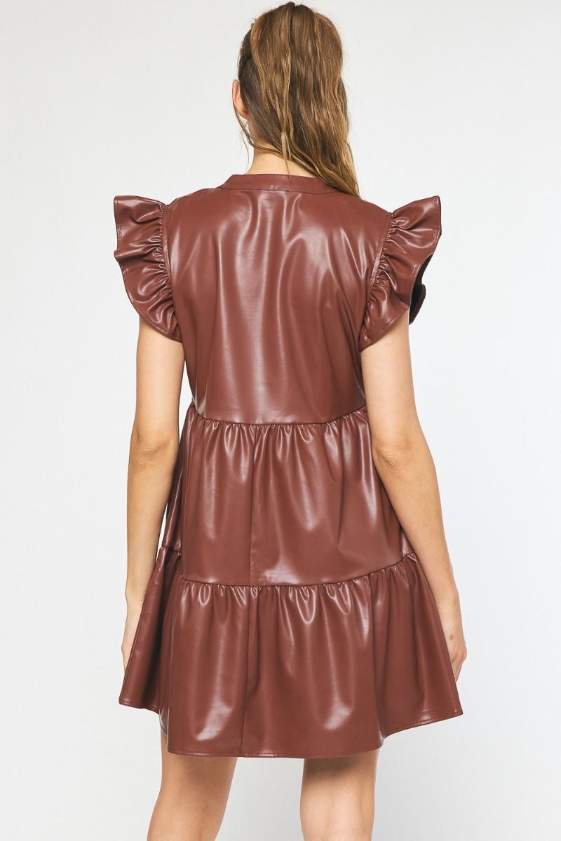 Mercedes Leather Dress