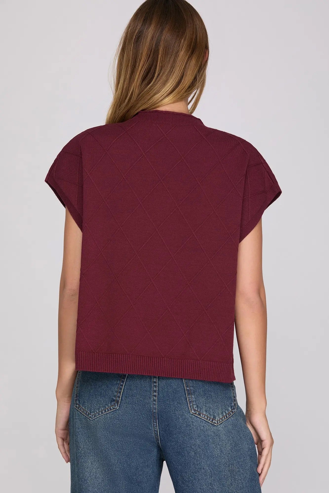 Allyson Diamond Top