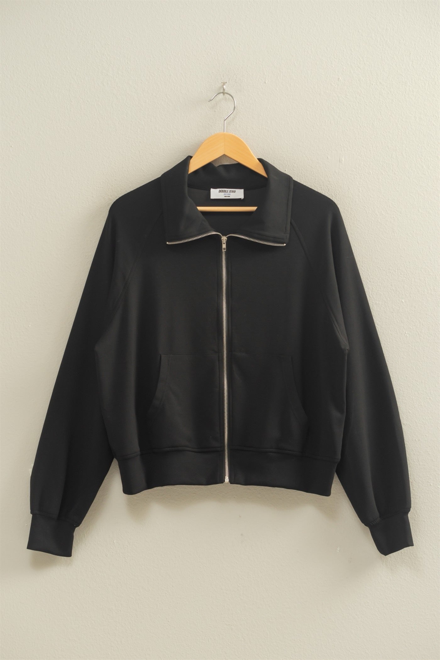 Relaxed Zippered Jacket