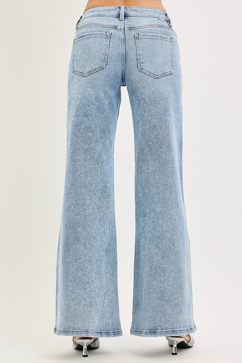 RISEN LUREX JEAN