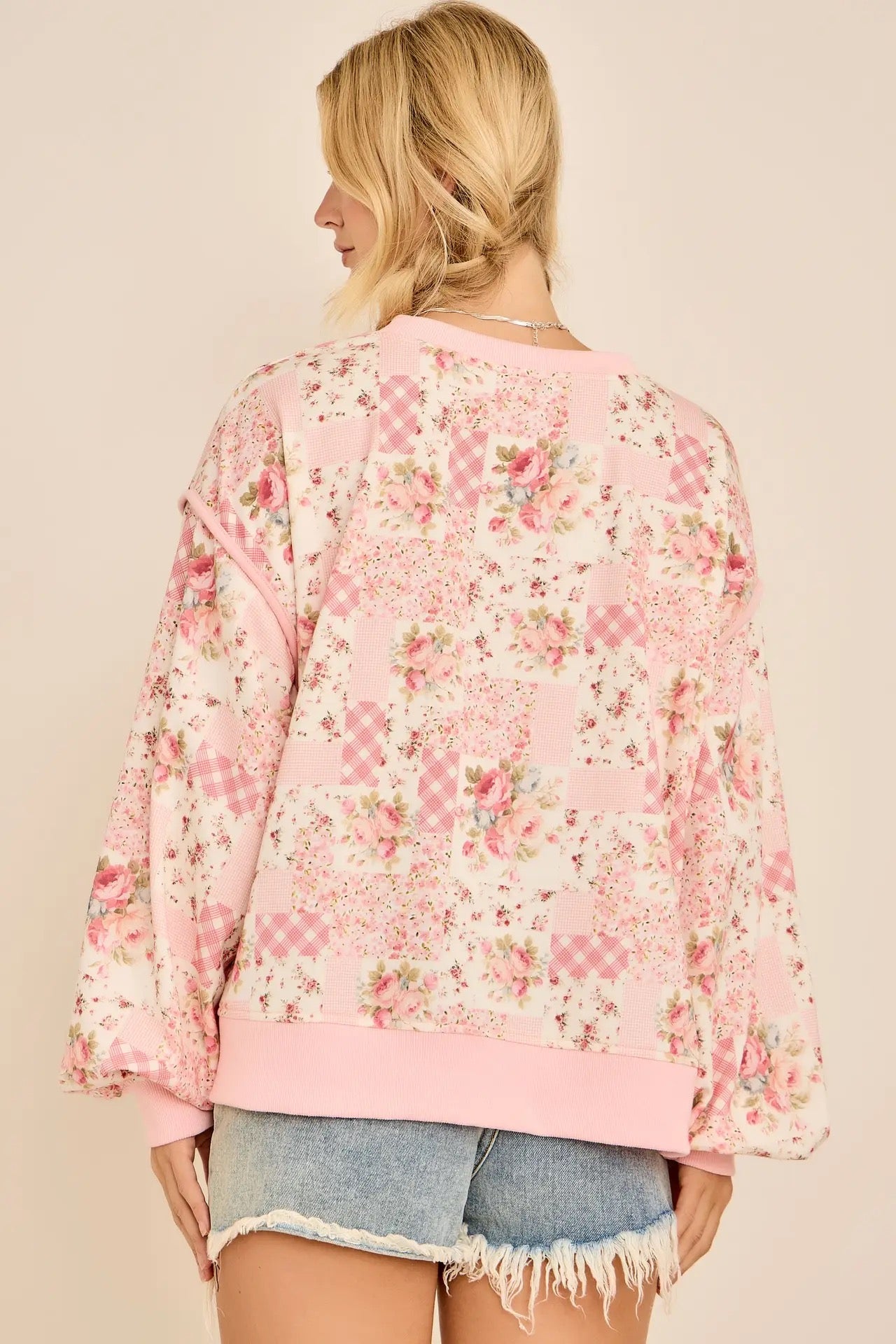 Vintage Floral Sweatshirt