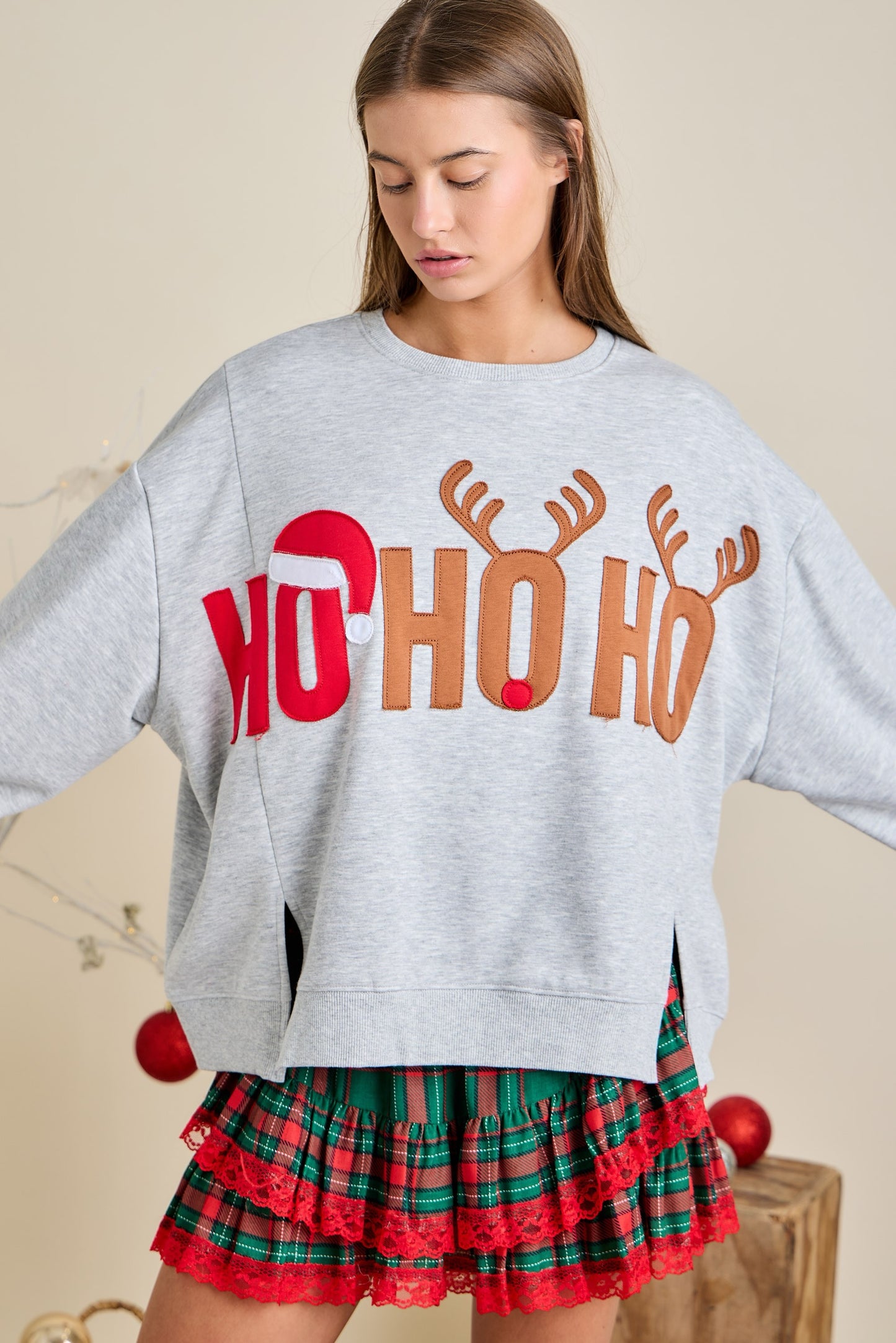 HoHoHo Oversized Sweatshirt
