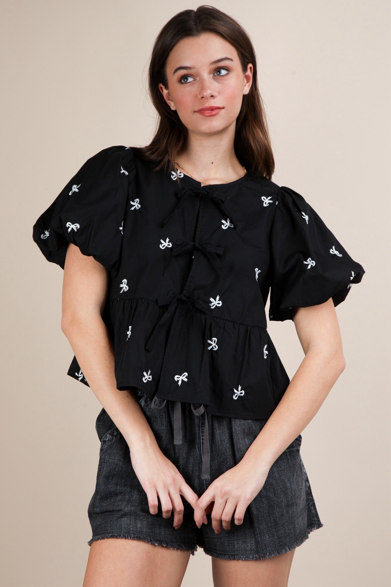 Callie Bow Blouse
