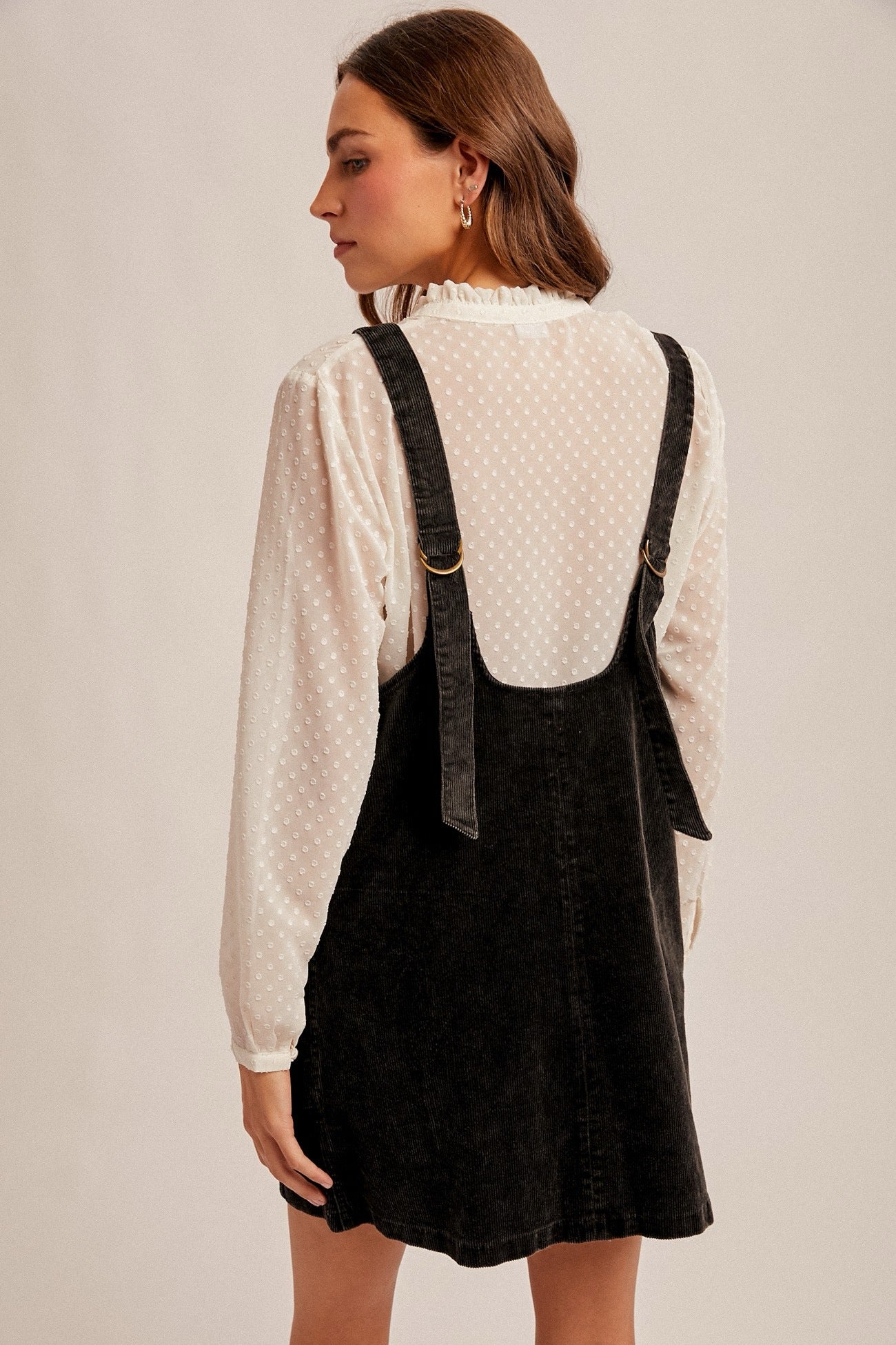Snow Wash Cord Dress
