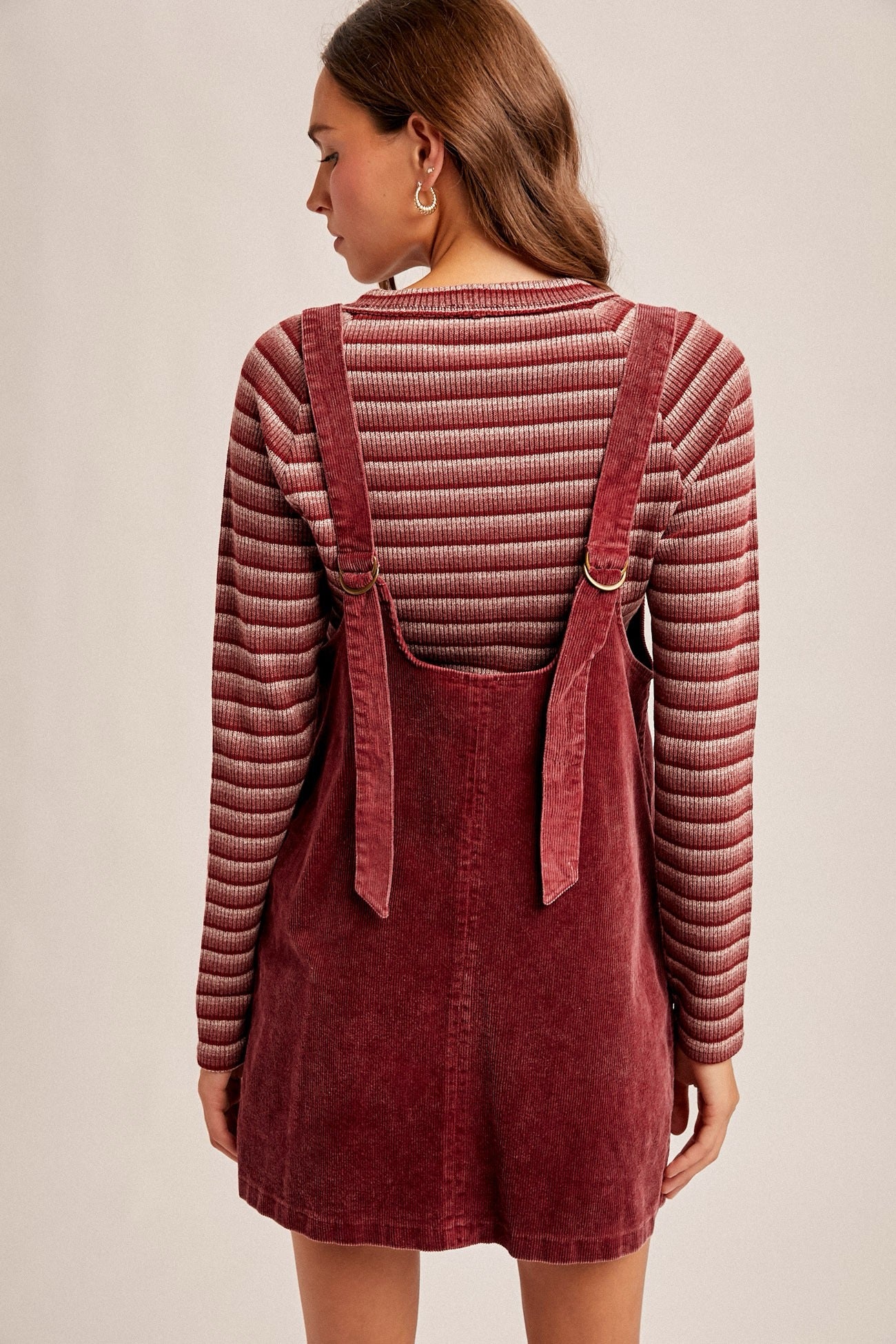Snow Wash Cord Dress
