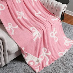 Cheery Bow Blanket