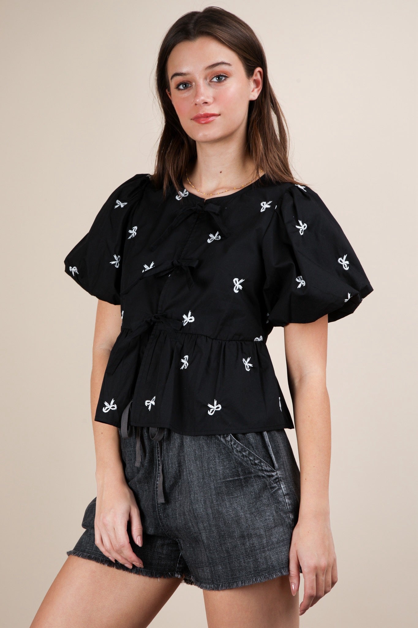 Callie Bow Blouse