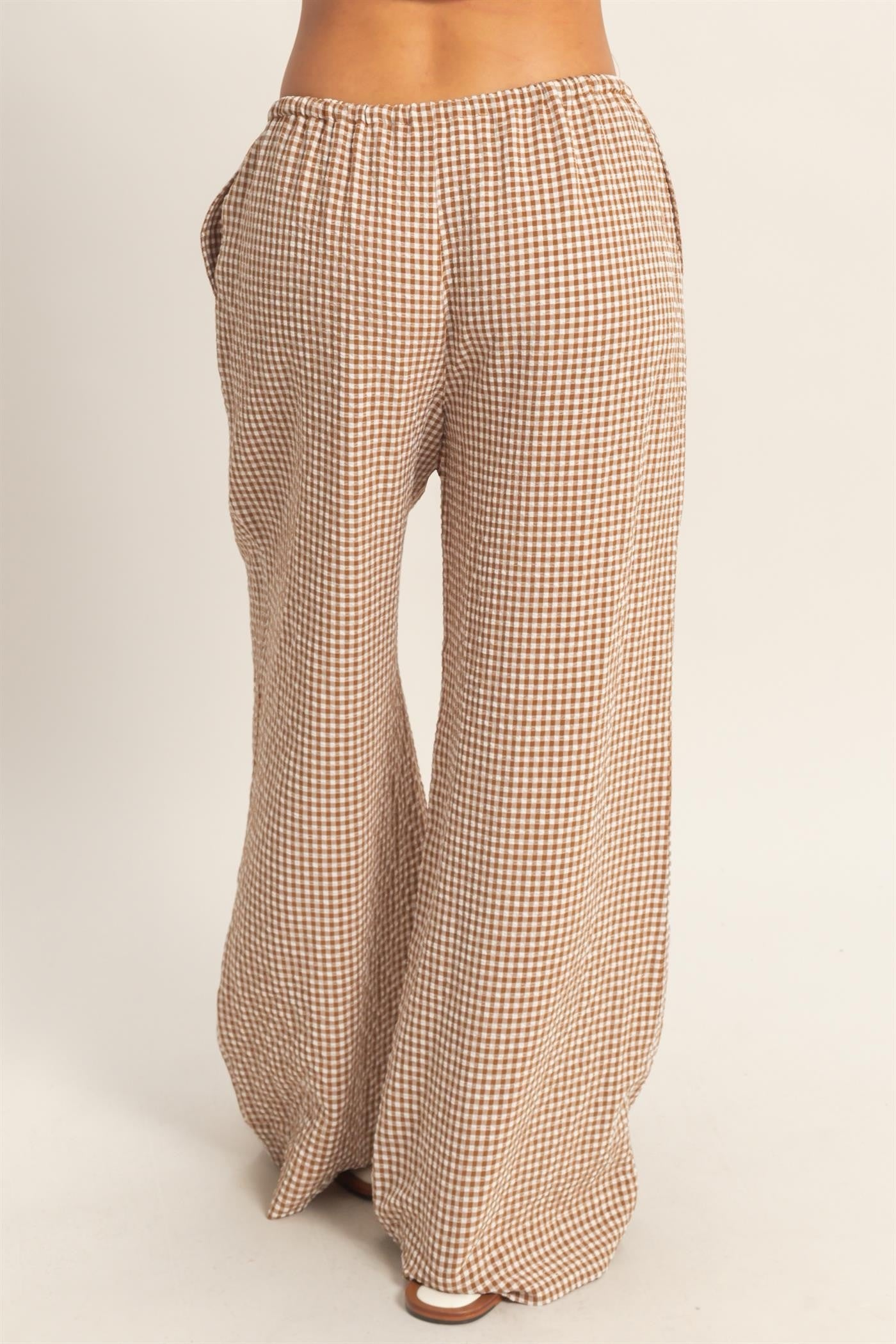 Abigail Gingham Pants