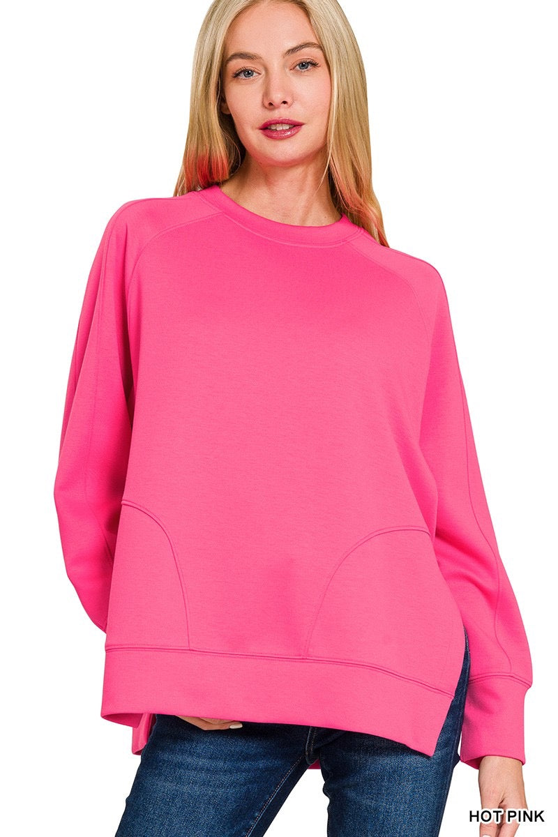 Monica Scuba Crewneck