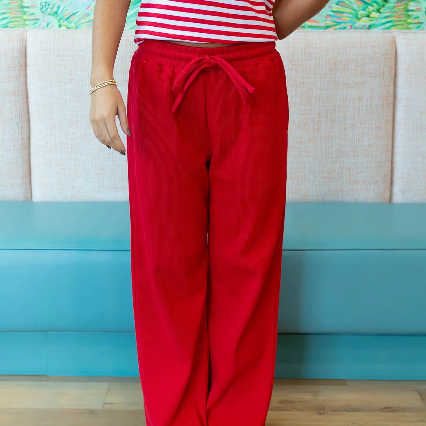 LULU MAC WAFFLE PANT