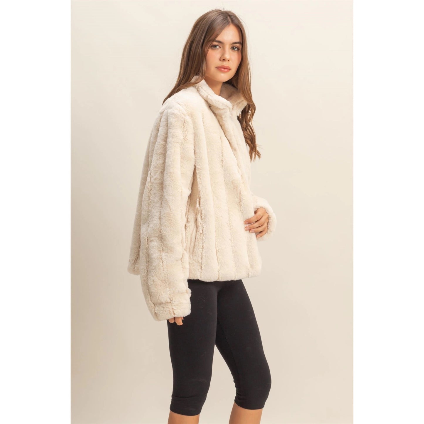 Faux Fur Jacket