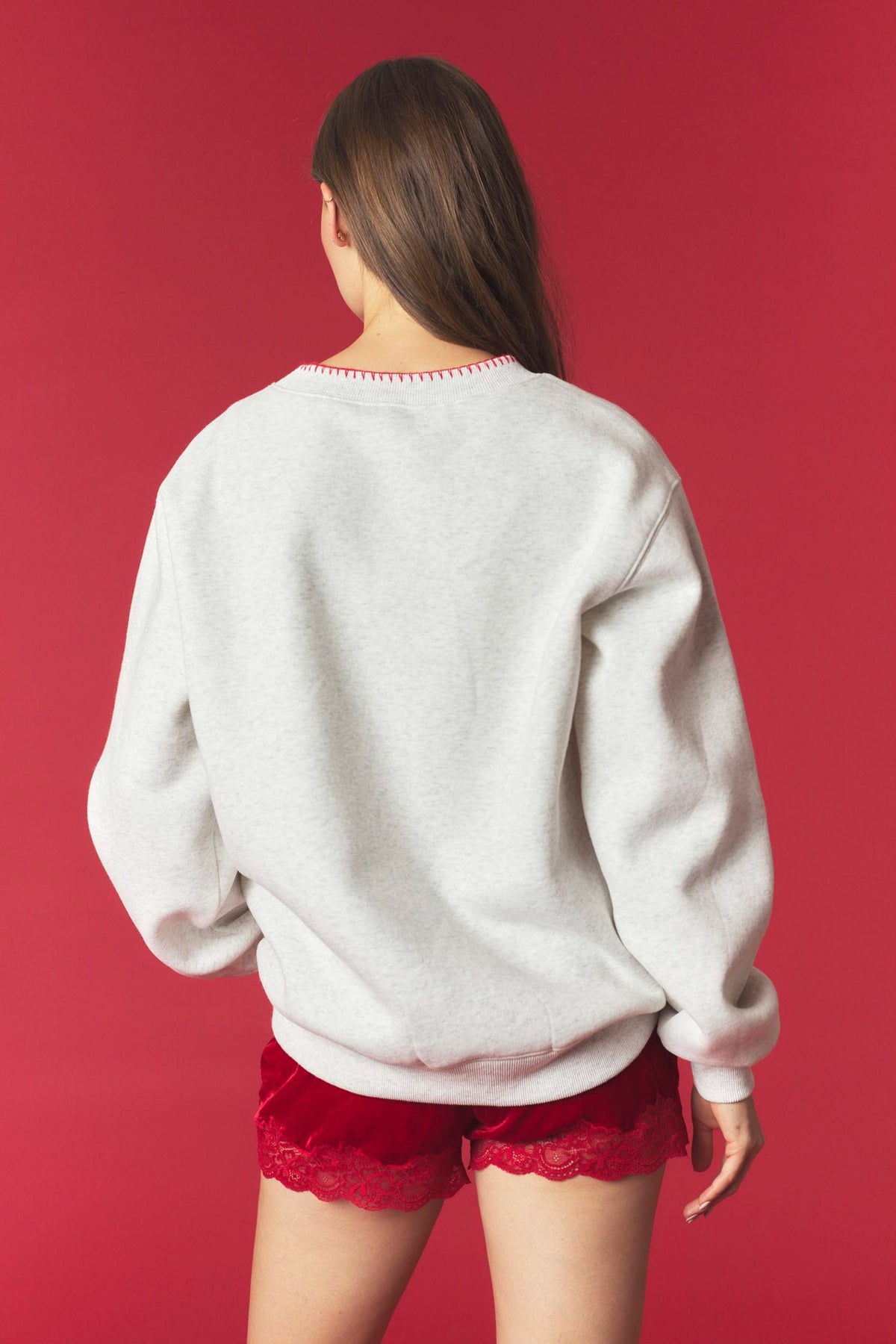 Santa Stitch Sweatshirt