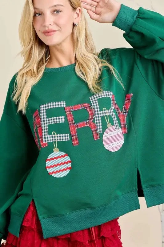 Merry Ornament Sweatshirt